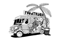 Load image into Gallery viewer, Highland Co. Artwork - Foodtruck (61cm x 91cm)
