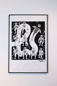 Highland Co. Artwork - H-Signatue (61cm x 91cm)