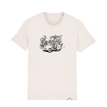 Load image into Gallery viewer, Highland Co. Natural T-shirt - Chillbus 2019
