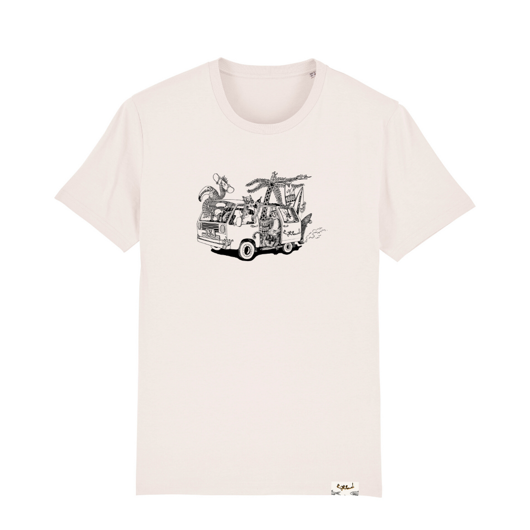 Highland Co. Natural T-shirt - Chillbus 2019